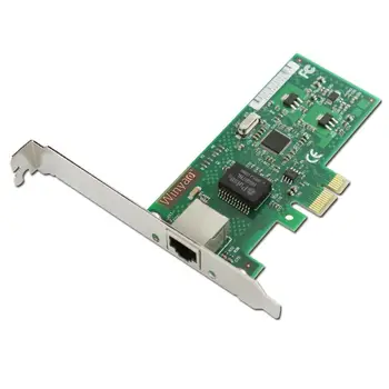 WY574T PCI-Express X1 10/100/1000Mbps RJ45 Gigabit Ethernet Tīkla Karte Servera Adapteri Nic Intel 82574 EXPI9301CT