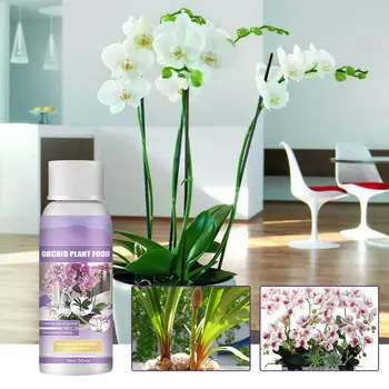 Ātrās Sakņu Orhideju Ziedu, Lapu Mēslojums Uzlabotu Izaugsmes Augsnes Sastāvdaļa, Drošību, Uzturu, Veicinātu Ziediem, Mēslojums