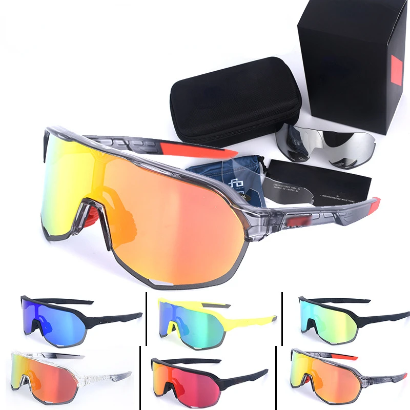 Āra velo brilles S velosipēdu brilles riteņbraukšanas saulesbrilles sporta aprīkojums, aizsargbrilles, uzstādīts āra brilles . ' - ' . 0