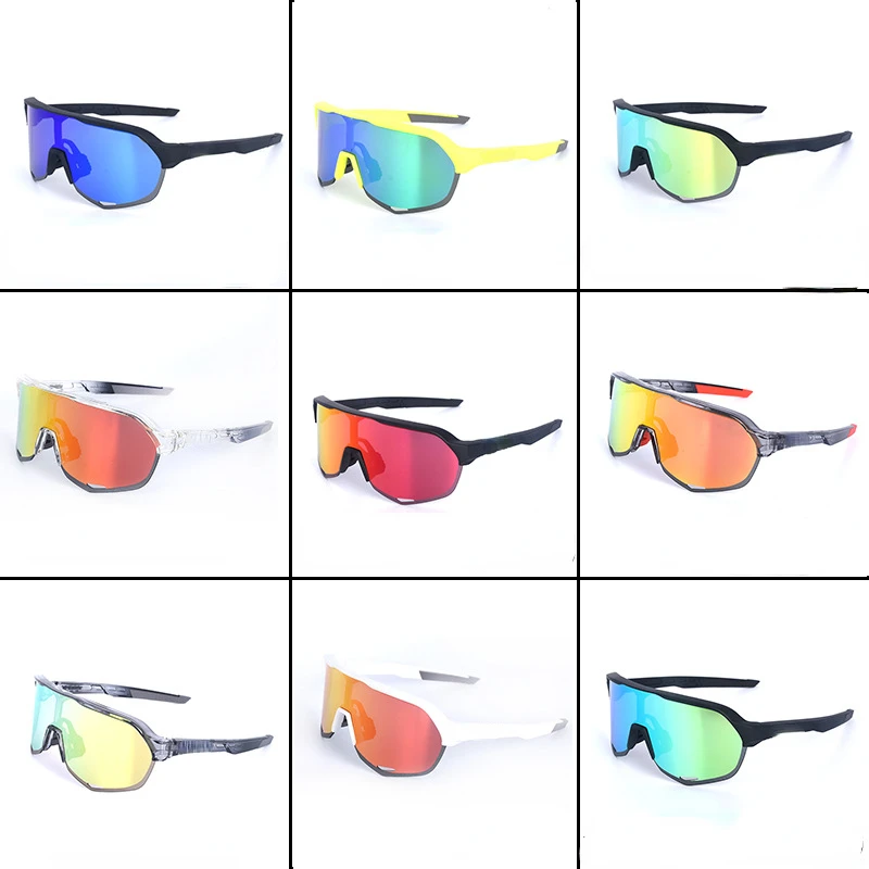 Āra velo brilles S velosipēdu brilles riteņbraukšanas saulesbrilles sporta aprīkojums, aizsargbrilles, uzstādīts āra brilles . ' - ' . 1